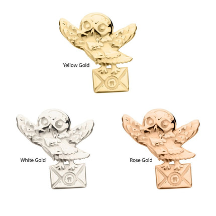 Invictus 14Kt Gold Harry Potter Hedwig Threadless Top