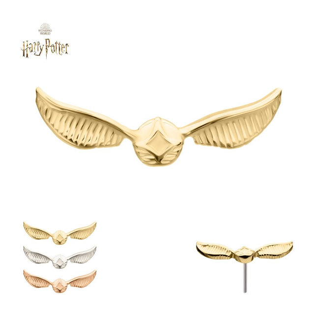 Invictus 14Kt Gold Harry Potter Golden Snitch Threadless Top