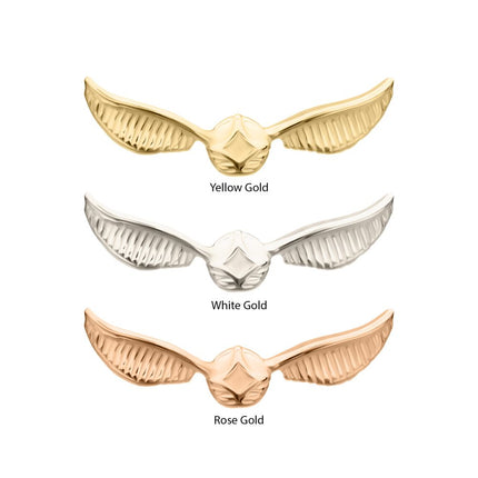 Invictus 14Kt Gold Harry Potter Golden Snitch Threadless Top