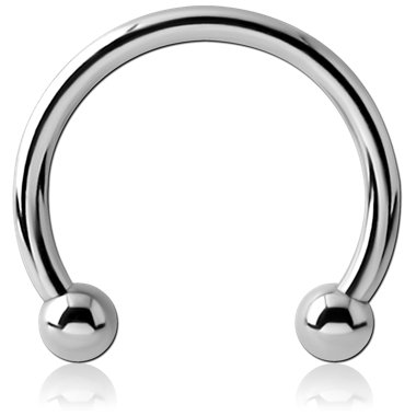 Elstern Titanium Internally Threaded Circular Barbell