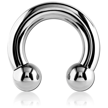 Titanium Internally Threaded Circular Barbell