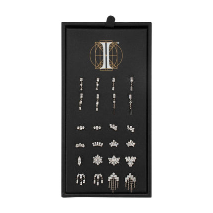 Invictus Titanium Baguette Brilliance Threadless Top Collection and Display