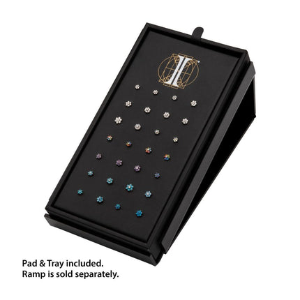 Invictus Titanium Threadless Flower Top Collection and Display