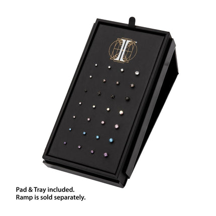 Invictus Titanium Threadless Version 1 Prong Set Top Collection and Display