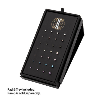 Invictus Titanium Threadless Version 1 Prong Set Top Collection and Display