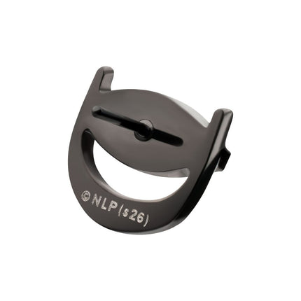 Invictus Black PVD Titanium Threadless Lord of the Rings Eye of Sauron Gem Top (Pre-order Now: ETA 10/16/2026)