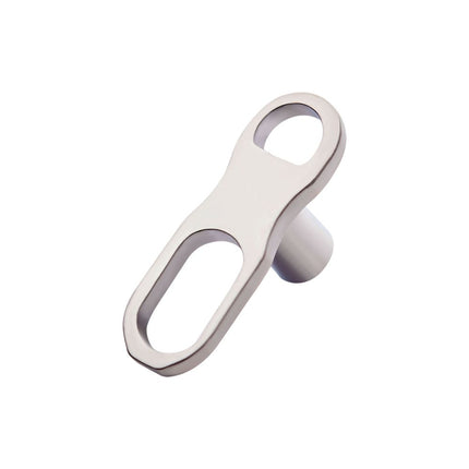 Invictus Titanium Internally Threaded Microdermal V2 Anchor Base with 14g Threading