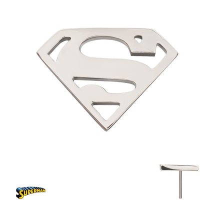 Invictus Titanium Threadless DC Comics Superman Logo Top