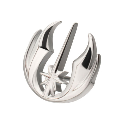 Invictus Titanium Threadless Star Wars Jedi Symbol Top