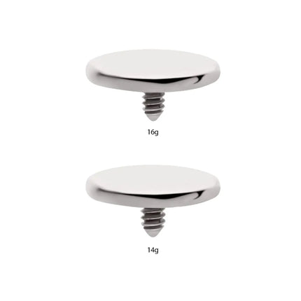 Invictus Titanium Internally Threaded Flat Disc