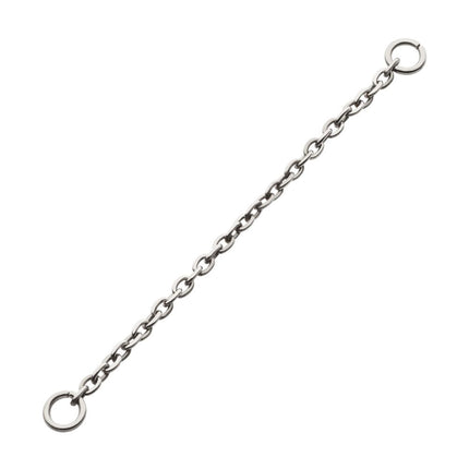 Invictus Titanium 1.5mm Rolo Chain with Ring