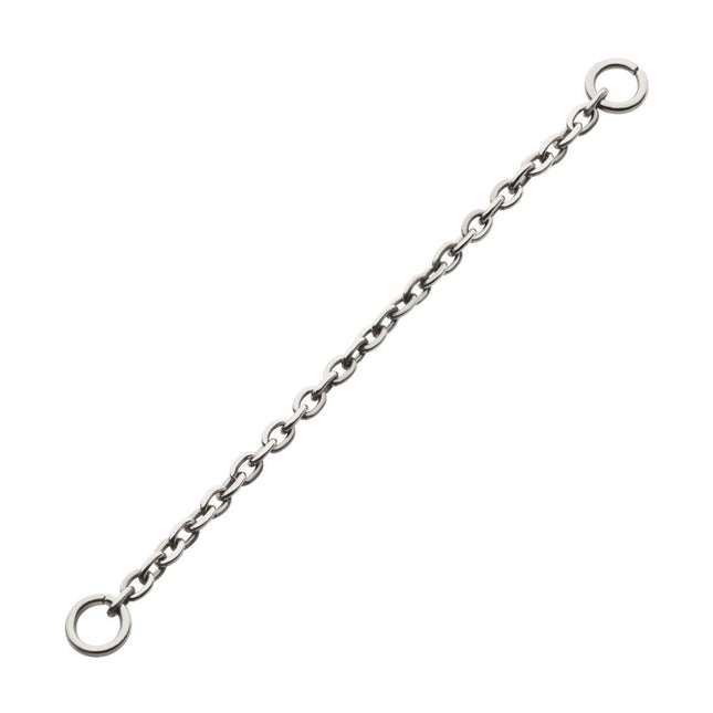 Invictus Titanium 1.5mm Rolo Chain with Ring