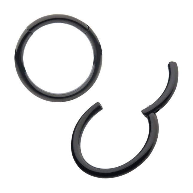 Invictus Black PVD Titanium Basic Hinged Segment Clicker
