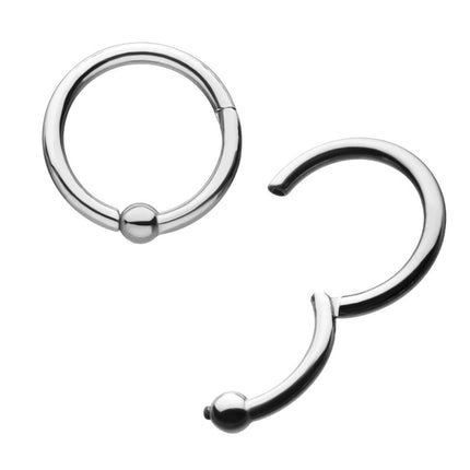 Invictus Titanium with 3mm Ball Hinged Segment Ring