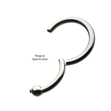 Invictus Titanium with 3mm Ball Hinged Segment Ring