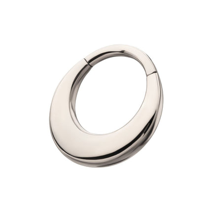 Invictus Titanium Sleek Dome Septum Front Facing Hinged Segment Clicker