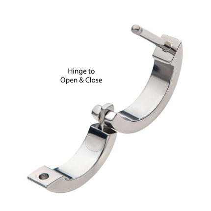 Invictus Titanium with Design 3mm Thick Hinged Segment Clicker