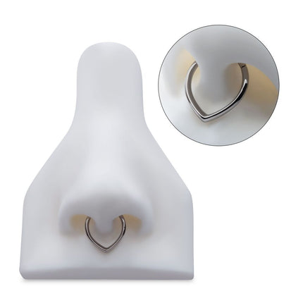 Invictus Titanium Teardrop  Hinged Segment Clicker