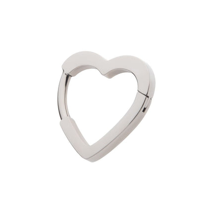 Invictus Titanium Heart Hinged Segment Clicker