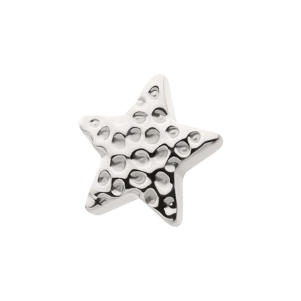 Invictus Titanium Internally Threaded Hammered Star Top