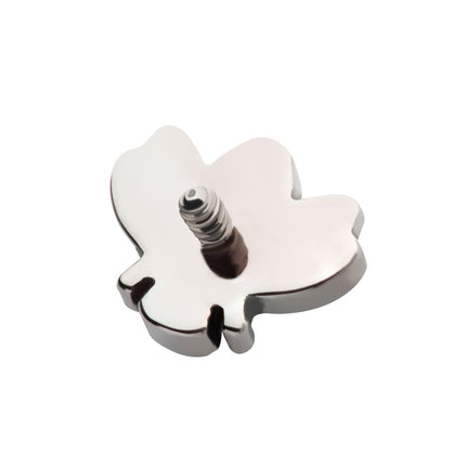 Invictus Titanium Internally Threaded with Prong Set CZ Bee Top
