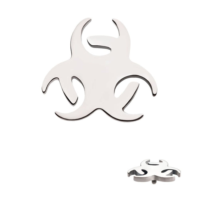 Invictus Titanium Internally Threaded Biohazard Top