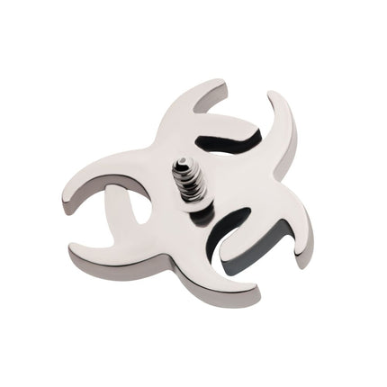 Invictus Titanium Internally Threaded Biohazard Top