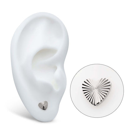 Invictus Titanium Internally Threaded Corrugated Heart Top