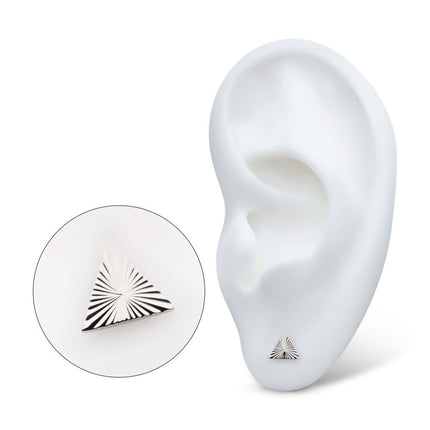 Invictus Titanium Internally Threaded Corrugated Triangle Top