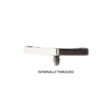 Invictus Titanium Internally Threaded Corrugated Rhombus Top