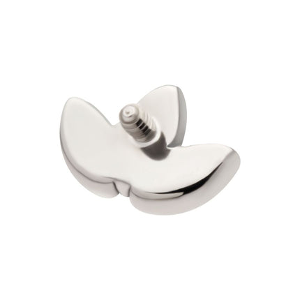 Invictus Titanium Internally Threaded Fan Shape Petals 3-Cluster Top