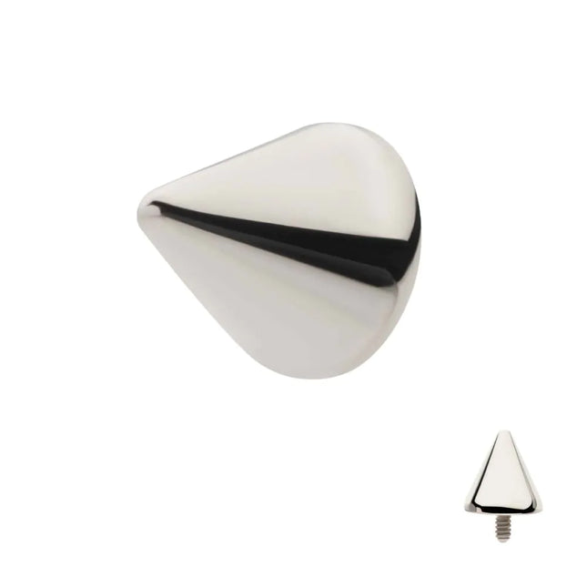 Titanium Internally Threaded Spike Top