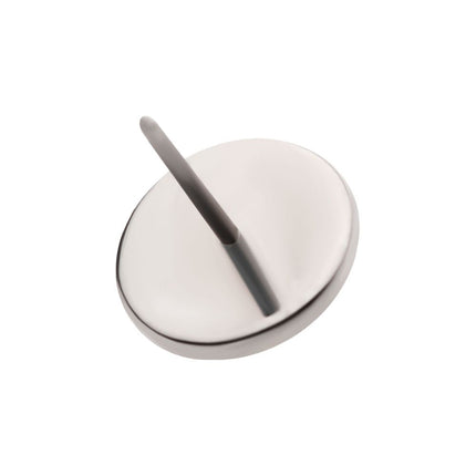 Invictus Titanium Threadless Hammered Disk Top