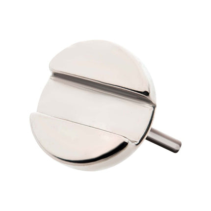 Invictus Titanium Threadless Slotted Screw Top