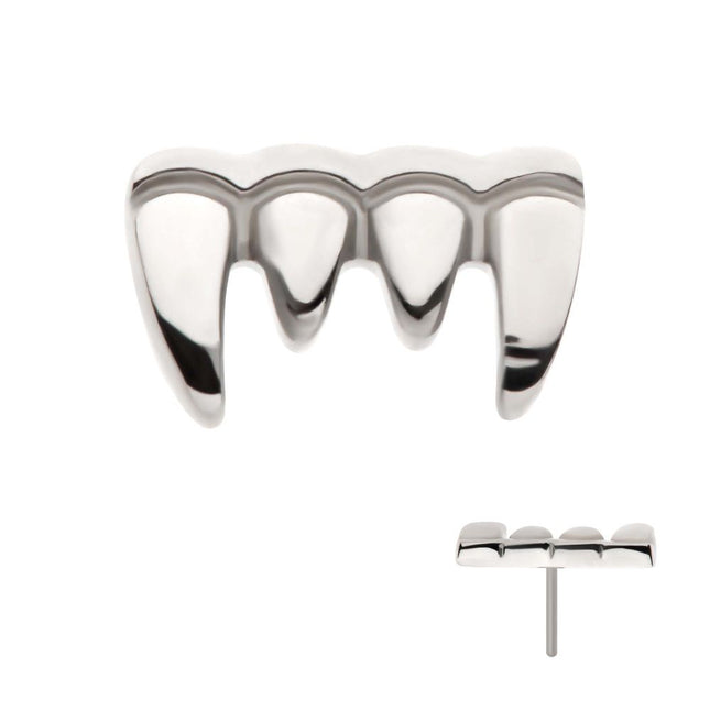 Invictus Titanium Threadless Fangs Top