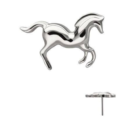 Invictus Titanium Threadless Horse Top