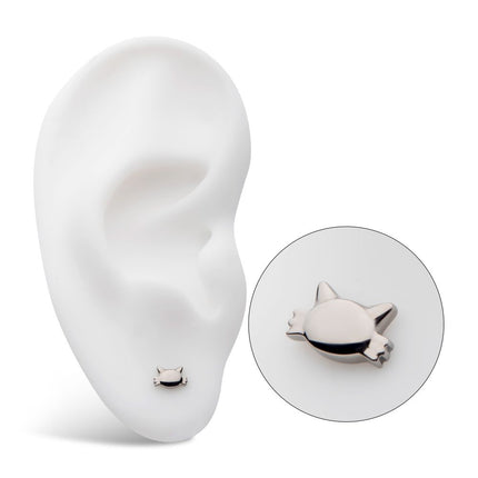 Invictus Titanium Threadless Cat's Head Top