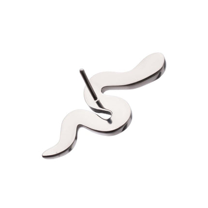 Invictus Titanium Threadless Prong Set 9-Gem Snake Top
