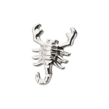 Invictus Titanium Threadless Low Profile 3D Scorpion Top