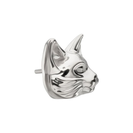 Invictus Titanium Threadless Low Profile 3D Cat's Head Top