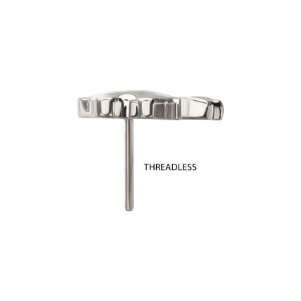 Invictus Titanium Threadless Low Profile 3D Camel Top
