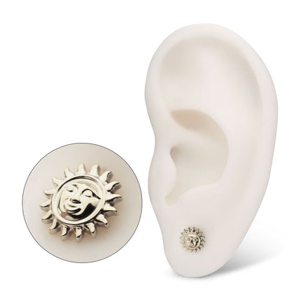 Invictus Titanium Threadless Sun Face Top