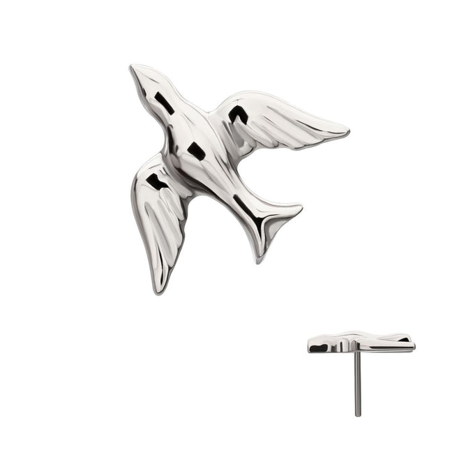 Invictus Titanium Threadless Flying Swallow Top