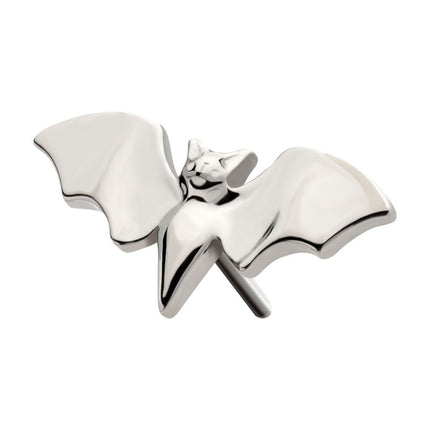 Invictus Titanium Threadless Bat with Open Wings Top
