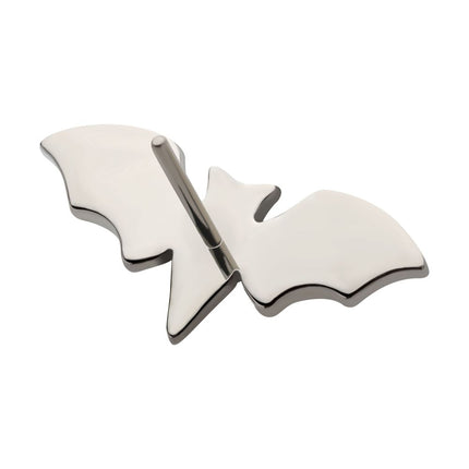 Invictus Titanium Threadless Bat with Open Wings Top