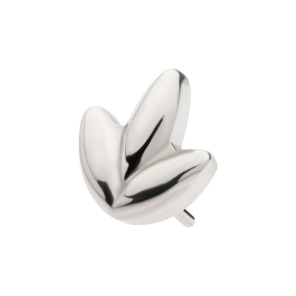Invictus Titanium Threadless 3 Petal Shape Cluster Top
