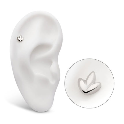 Invictus Titanium Threadless 3 Petal Shape Cluster Top