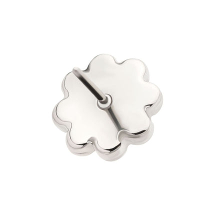 Invictus Titanium Threadless 8 Petal Flower Shape Top