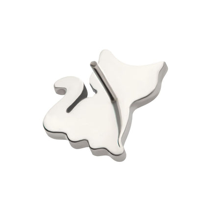 Invictus Titanium Threadless Sitting Cat Shape Top