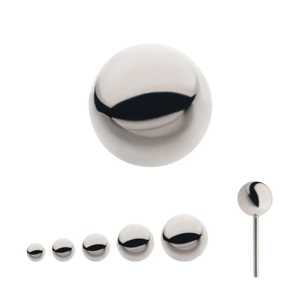 Invictus Titanium Threadless Top Ball